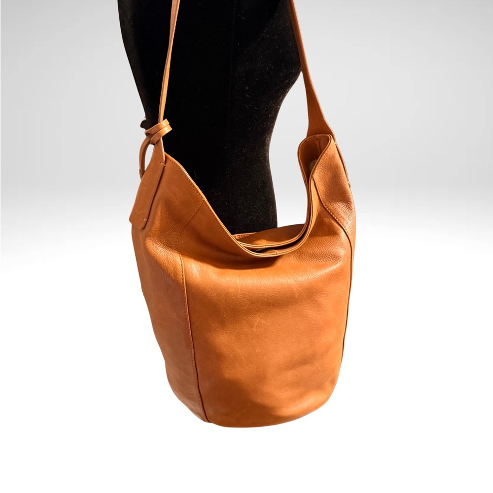 Lucky Brand Tan Leather Hobo Bag